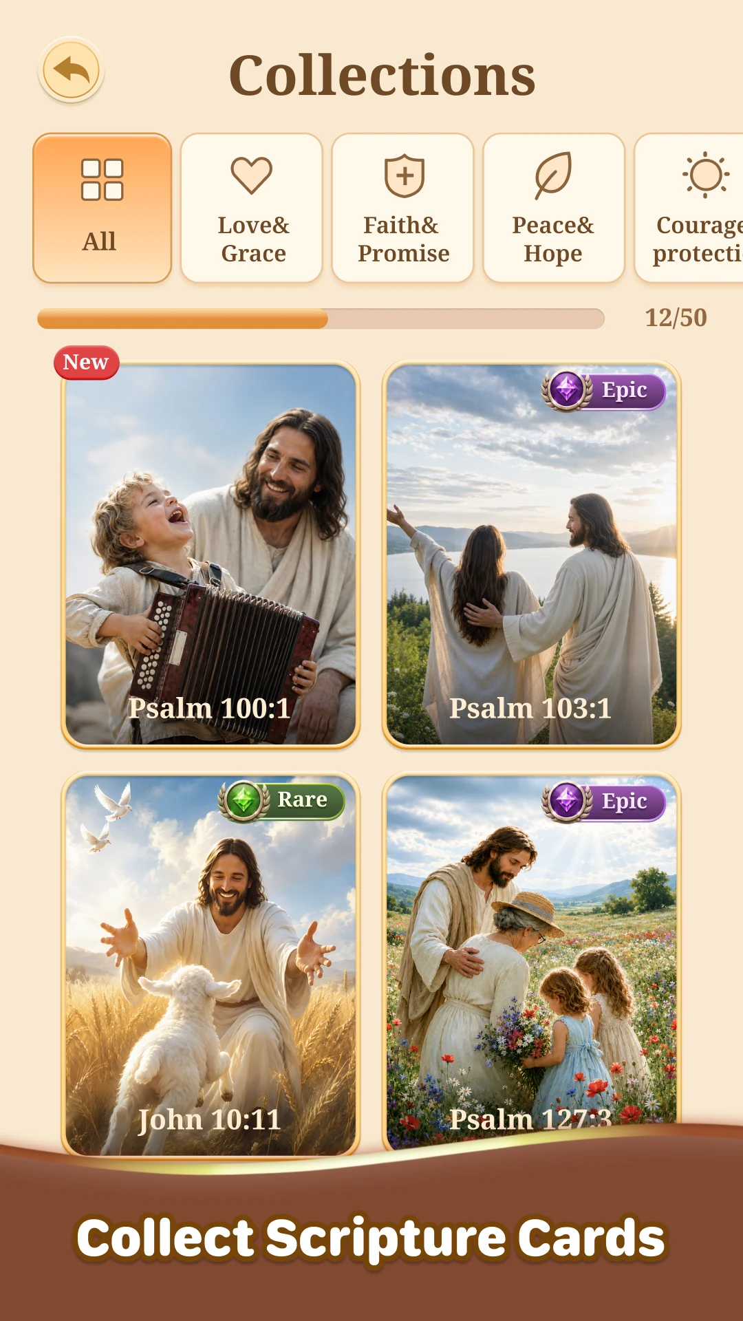 Bible Journey-Solitaire Puzzle screenshot