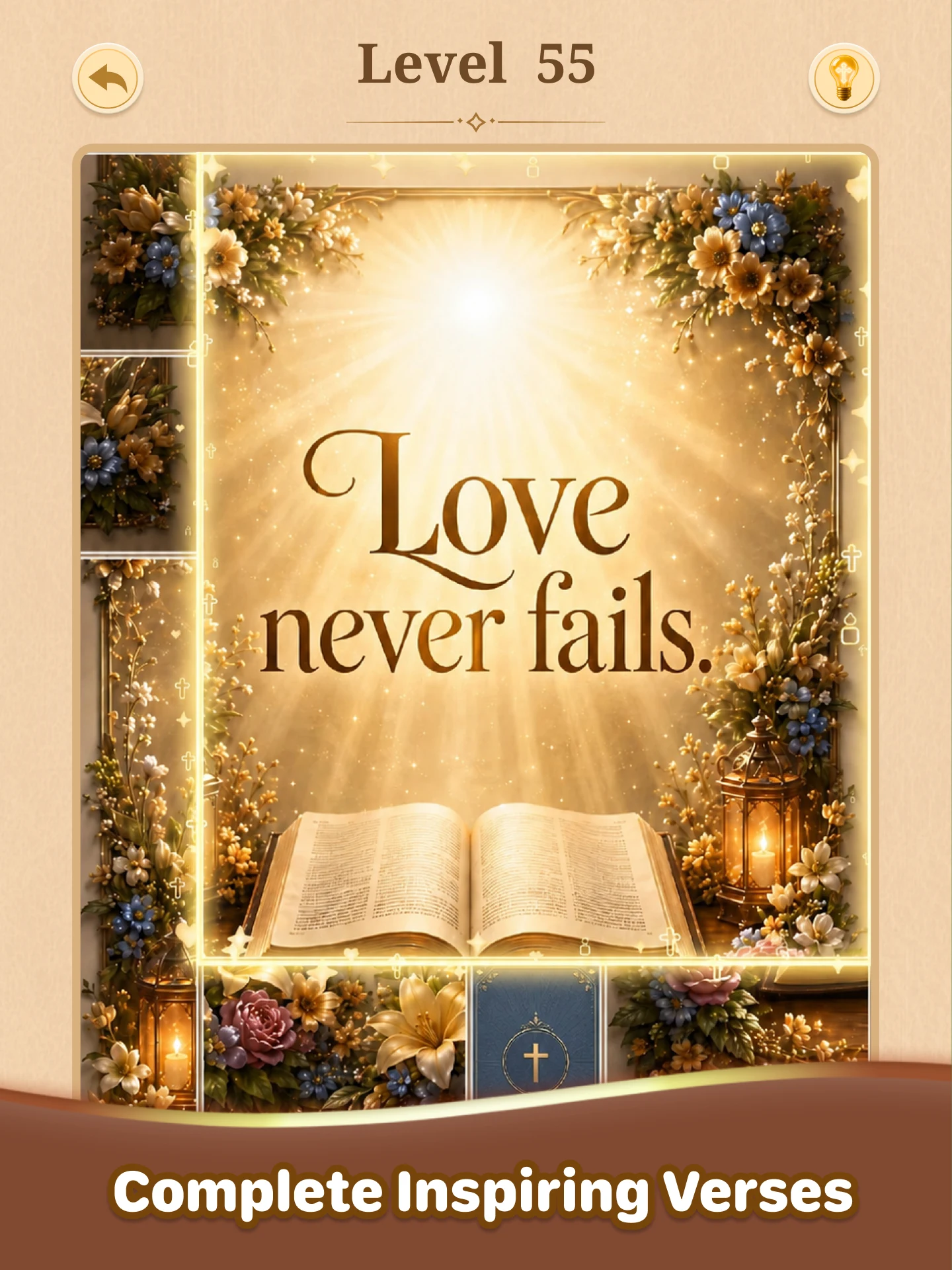 Bible Journey-Solitaire Puzzle screenshot