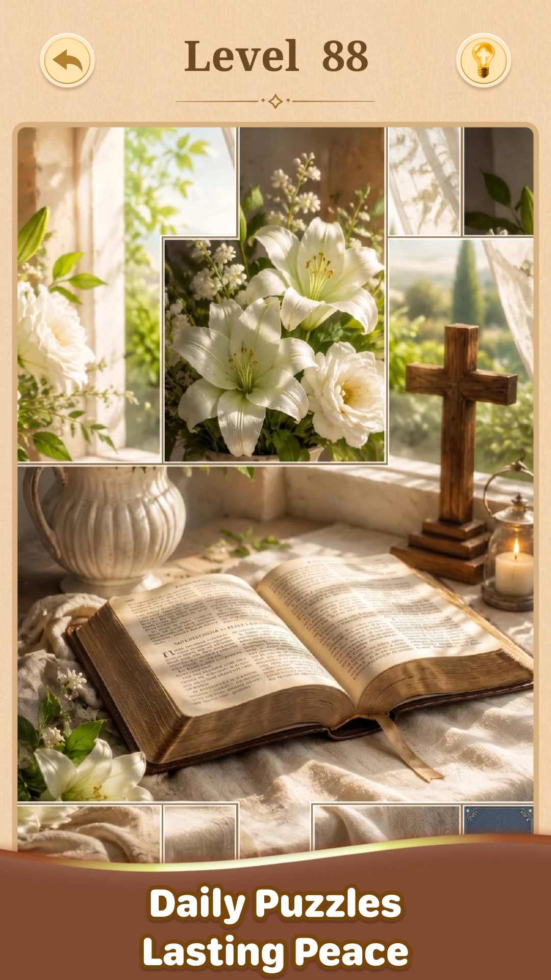 Bible Journey-Solitaire Puzzle screenshot