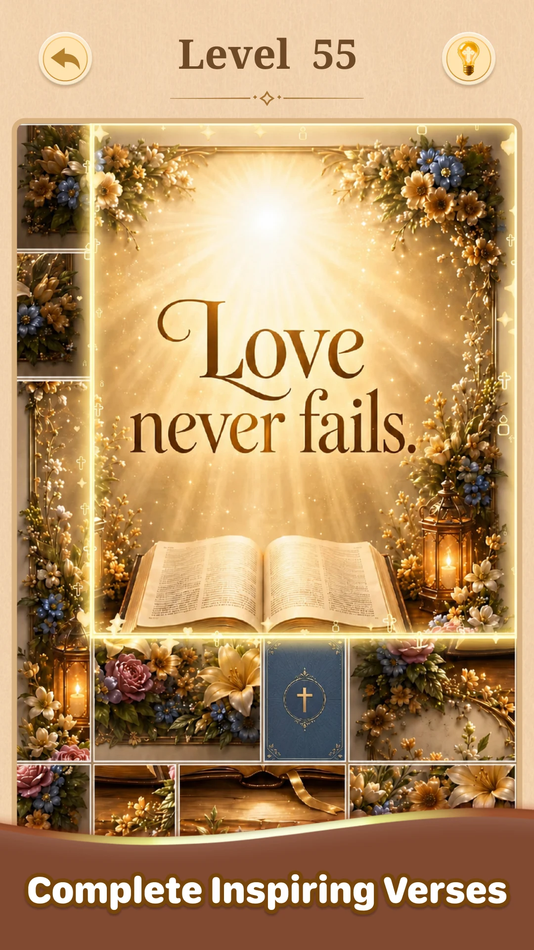 Bible Journey-Solitaire Puzzle screenshot